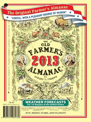 cover image of The Old Farmer's Almanac 2013